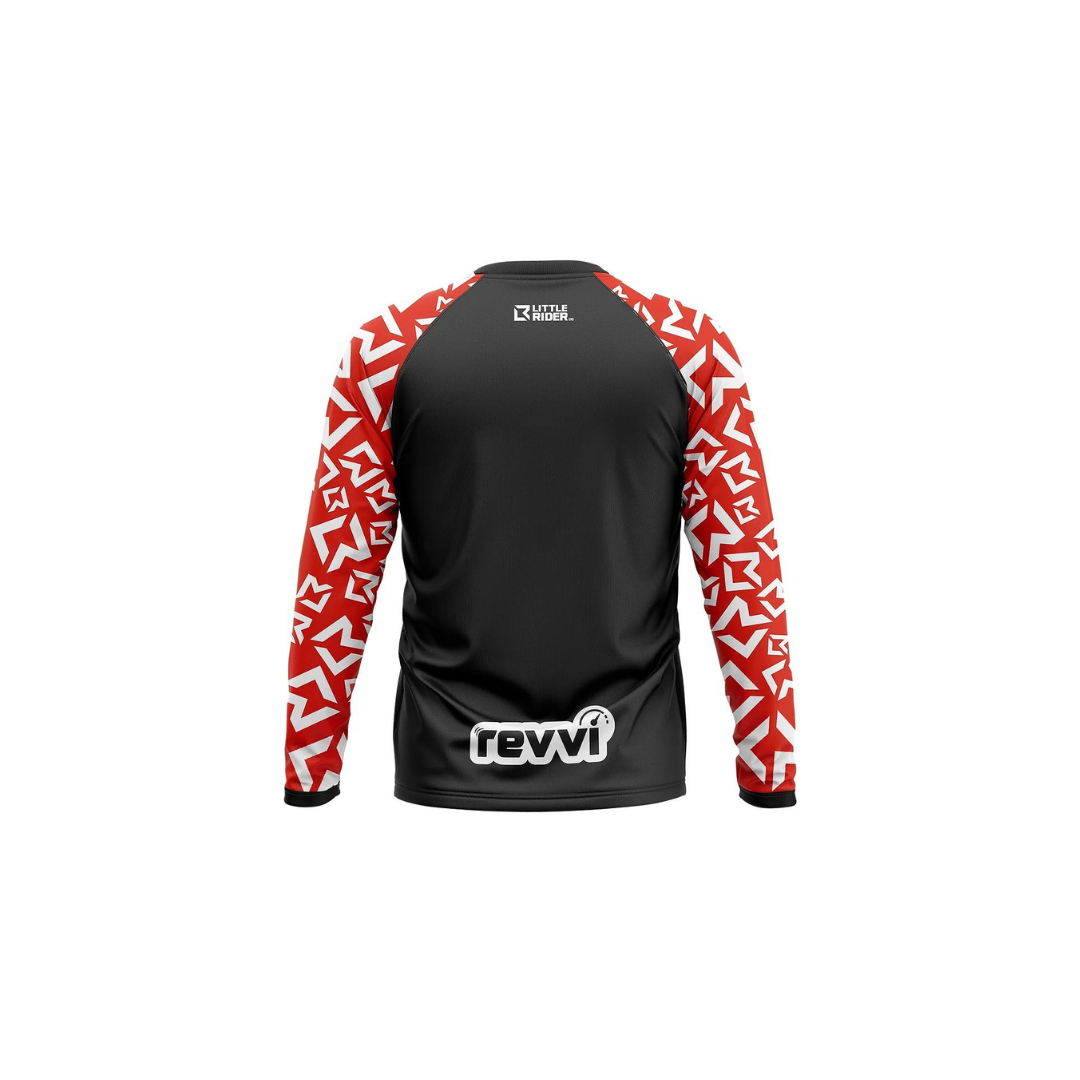 Revvi Kids Riding Jersey - Red