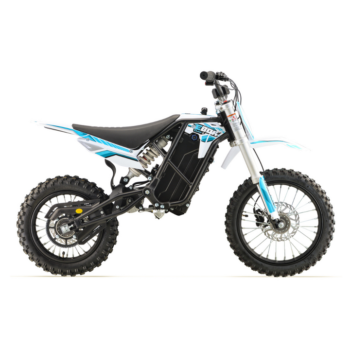 Stomp EBox 2.0 Electric Bike - White and Blue