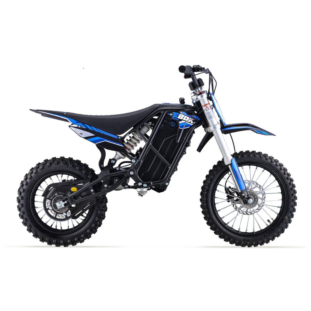 Stomp EBox 2.0 Electric Bike - Black and Blue