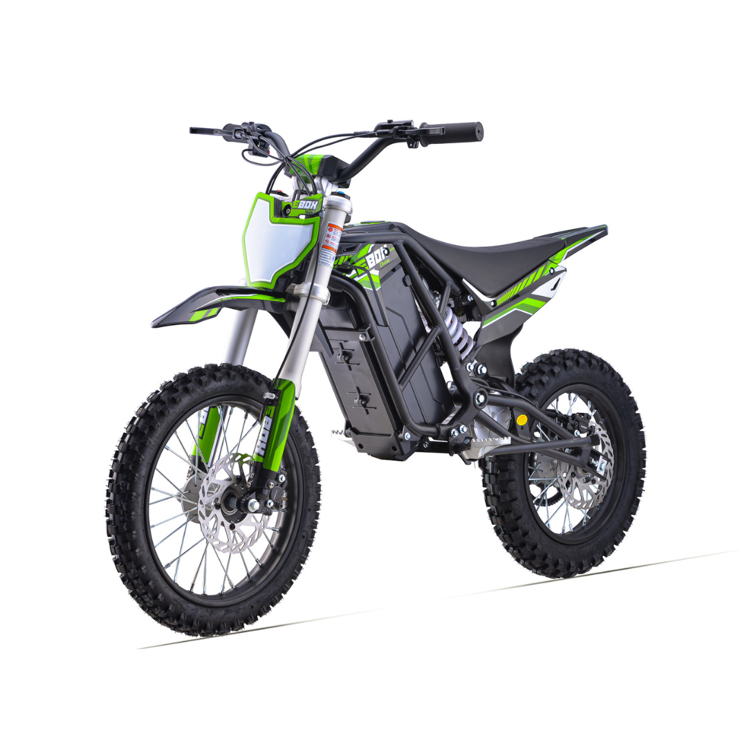 Stomp EBox 2.0 Electric Bike - Black and Green