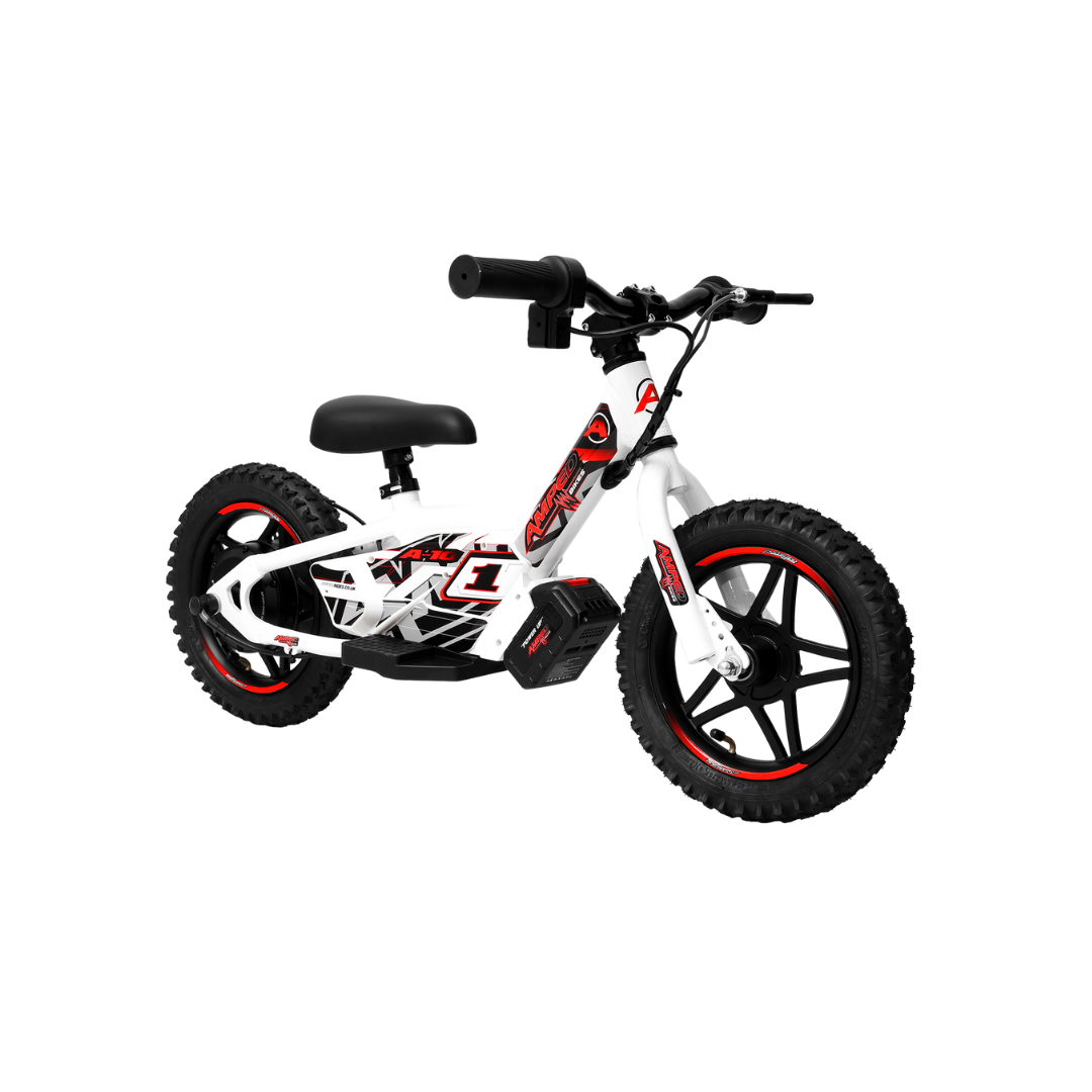 Electric balance Bike - Amped A10 In White at Future Riders