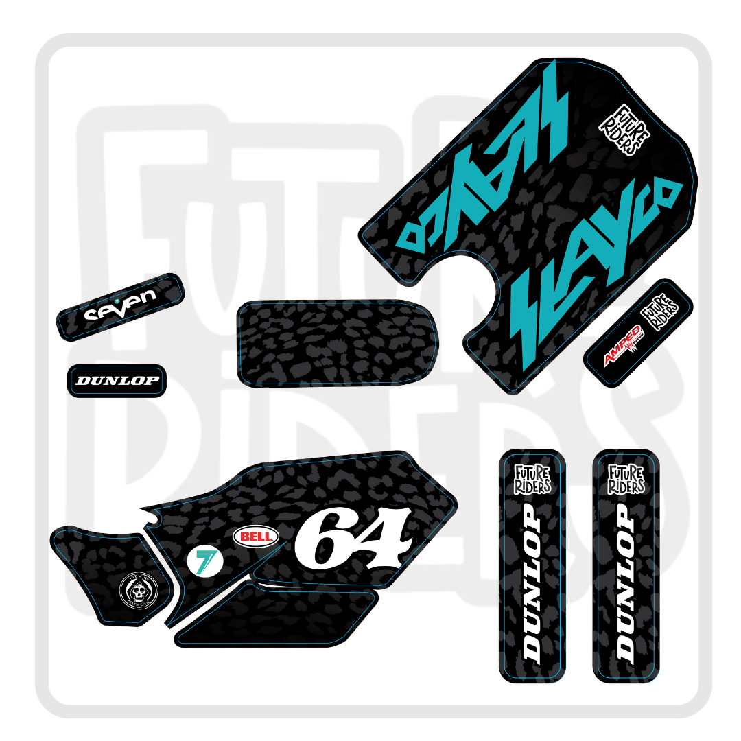 Amped A10 Slayco Decal Kit 