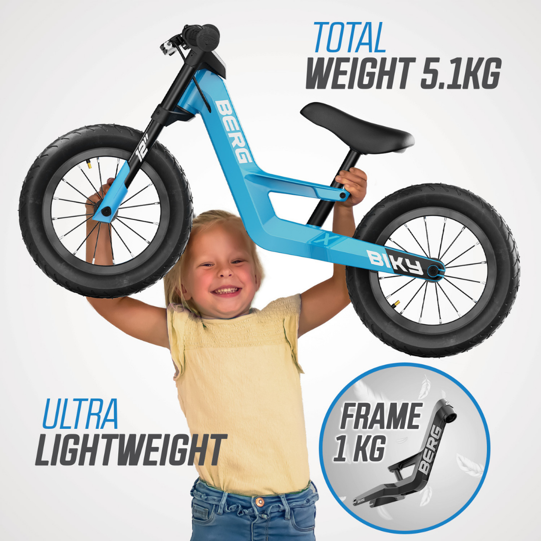 BERG Biky City Balance bike with Handbrake - Blue