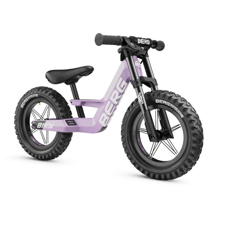 BERG Biky Cross balance bike with Handbrake - Purple