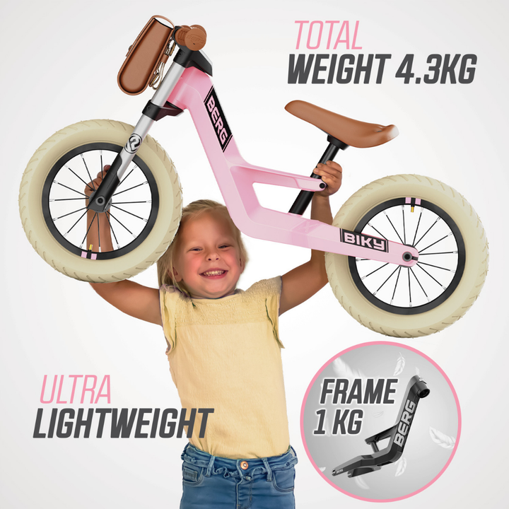 BERG Biky Retro balance bike - Pink