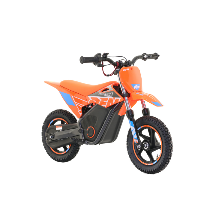 RFN Warrior SX-E400 Electric Bike - Orange/Blue