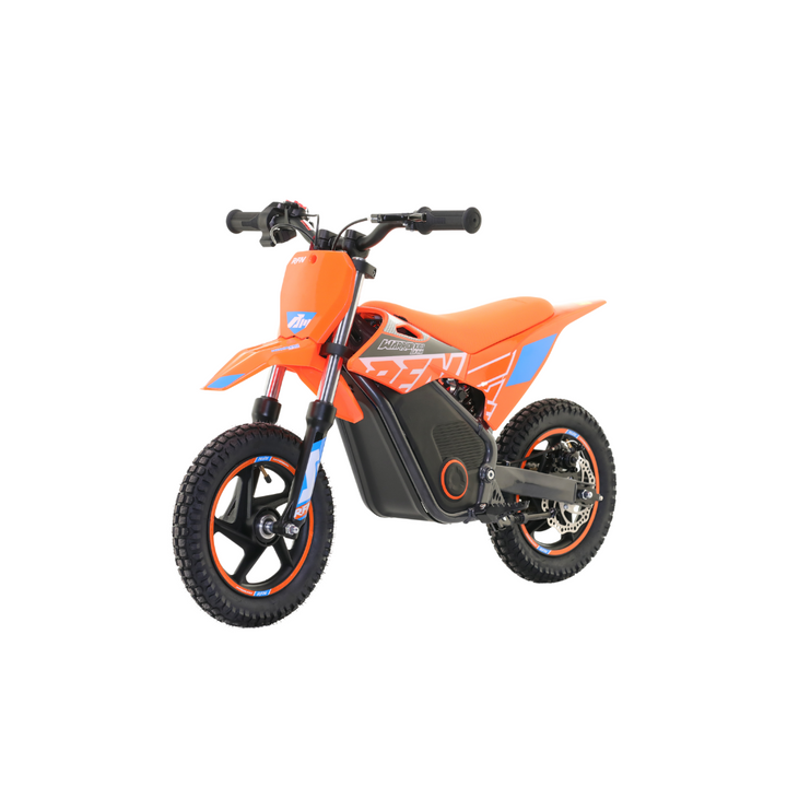 RFN Warrior SX-E400 Electric Bike - Orange/Blue