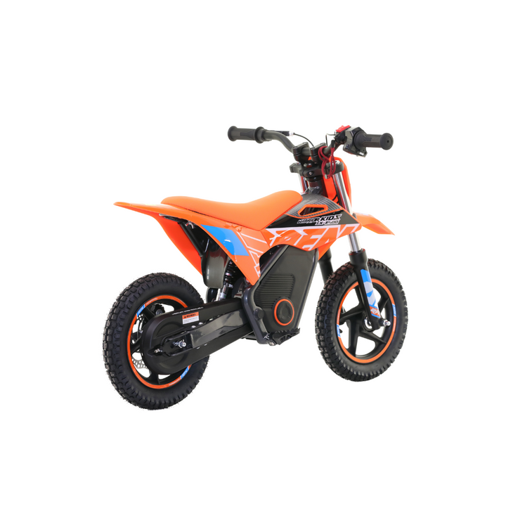 RFN Warrior SX-E400 Electric Bike - Orange/Blue