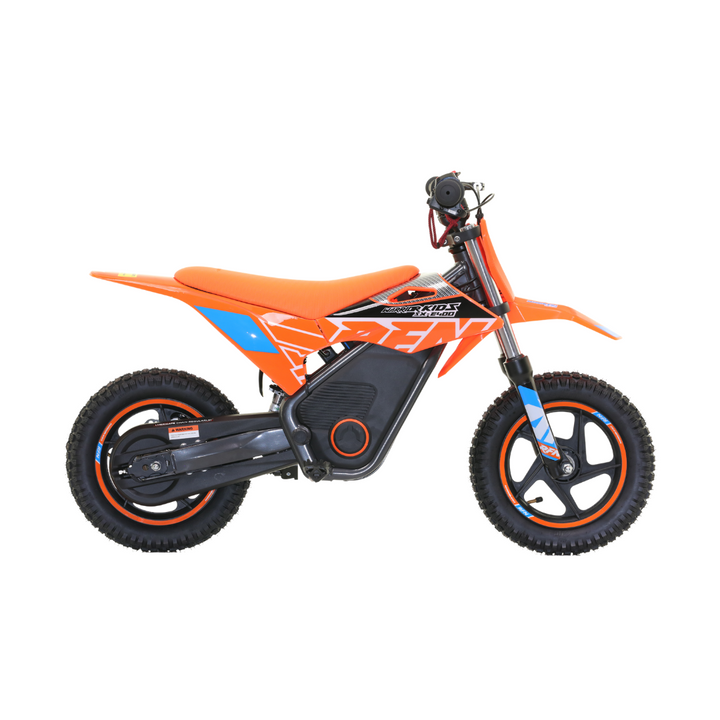 RFN Warrior SX-E400 Electric Bike - Orange/Blue