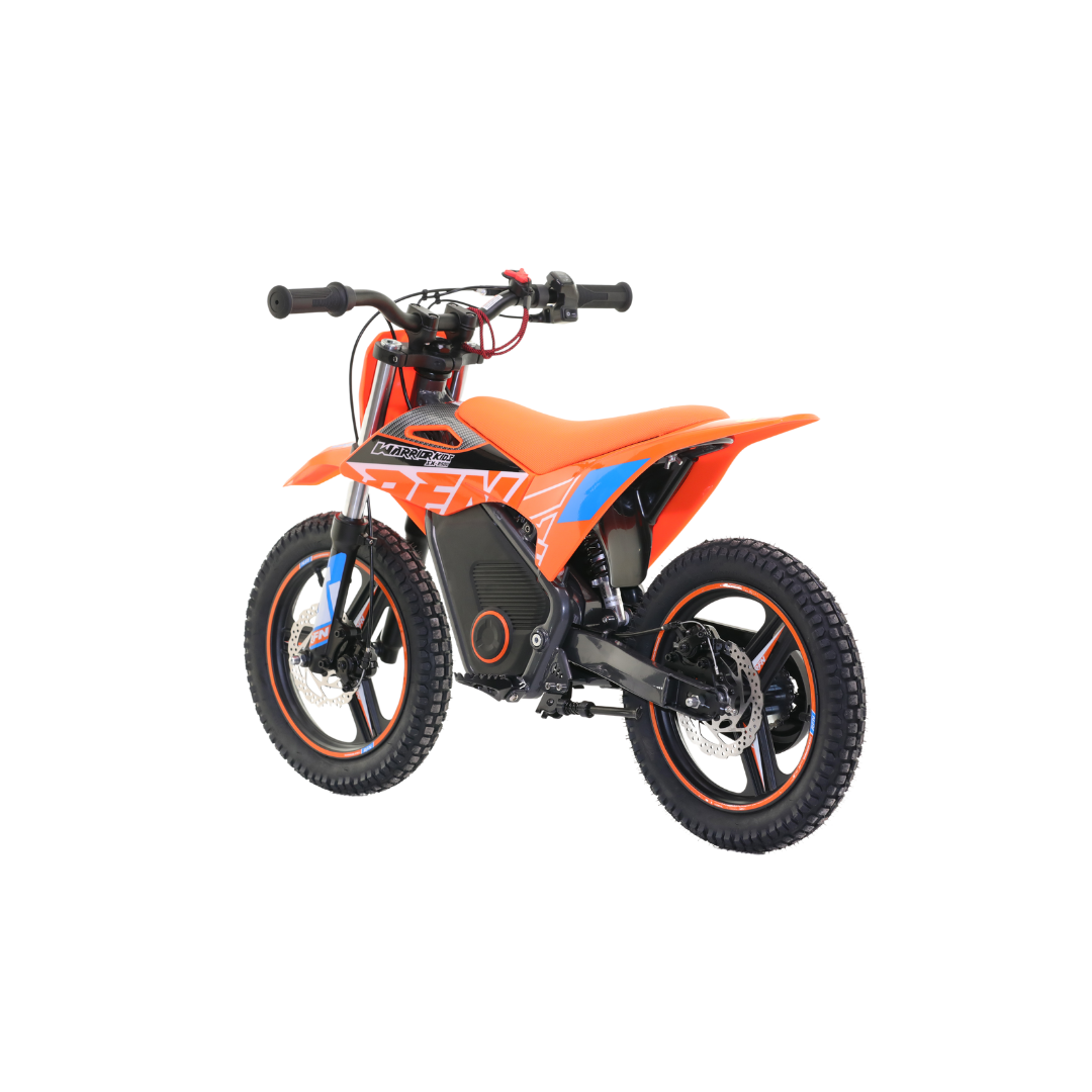 RFN Warrior SX E500 in Orange and Blue at Future riders