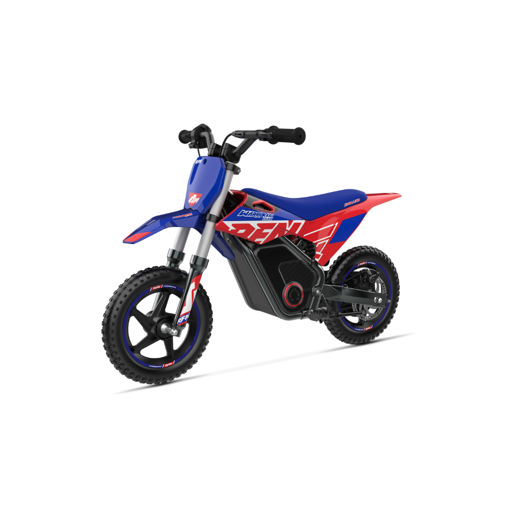 RFN Warrior SX-E400 Electric Bike - Blue/Red