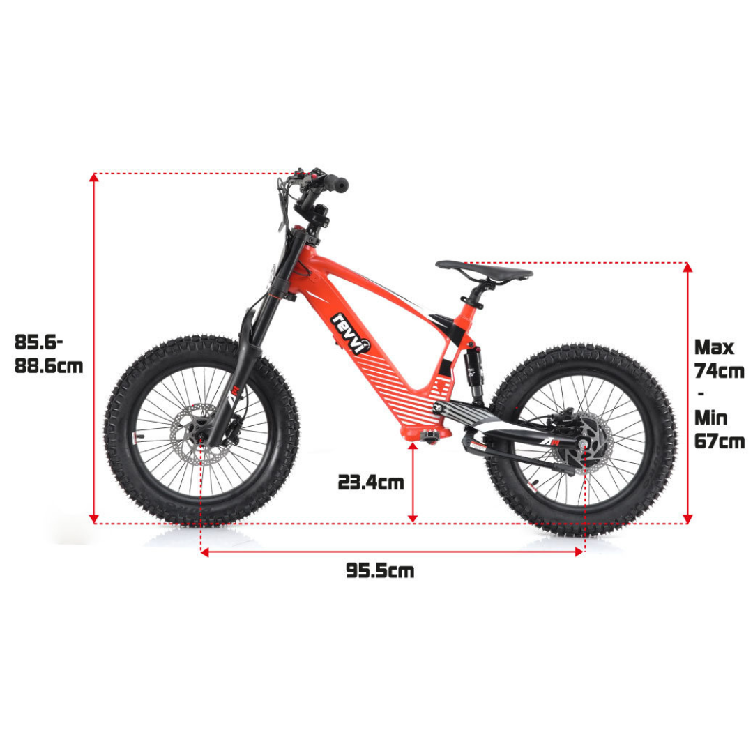 New Revvi 18 inch Size Chart Future Riders