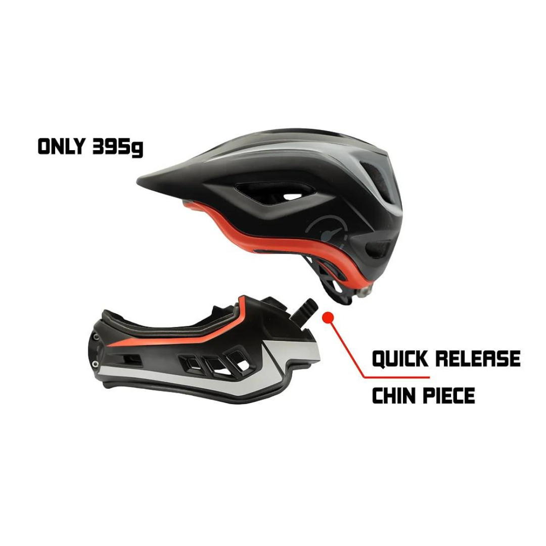 Revvi Super Lightweight Kids Bike Helmet - Black