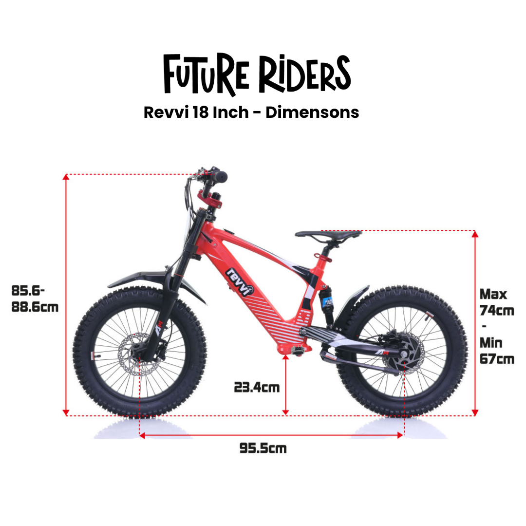 New Revvi 18 inch Size Chart Future Riders